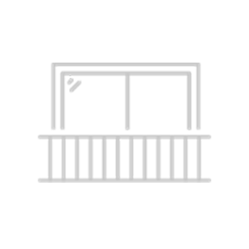 180° Wide Angled <br> Balcony